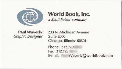 Business card image